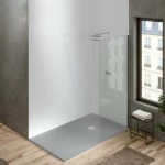 Sirene Slate Ντουζιέρα 100x80cm Grey Matt