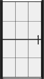 vidaXL 148889 Διαχωριστικό Ντουζιέρας 100x178cm