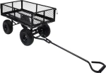 Καρότσι Κήπου Ρυμουλκούμενο Μαύρο Έως 250kg 92580