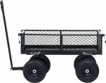 Καρότσι Κήπου Ρυμουλκούμενο Μαύρο Έως 250kg 92580