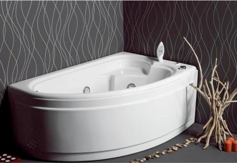 Sanitec Claudia L Γωνιακή 165x95 cm