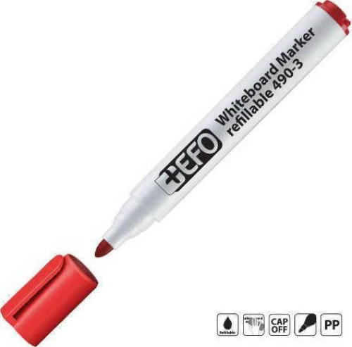 +Efo Μαρκαδόρος Πίνακα Κόκκινος 3mm