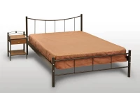 Χαμόγελο Κρεβάτι Ημίδιπλο Μεταλλικό 120x200cm