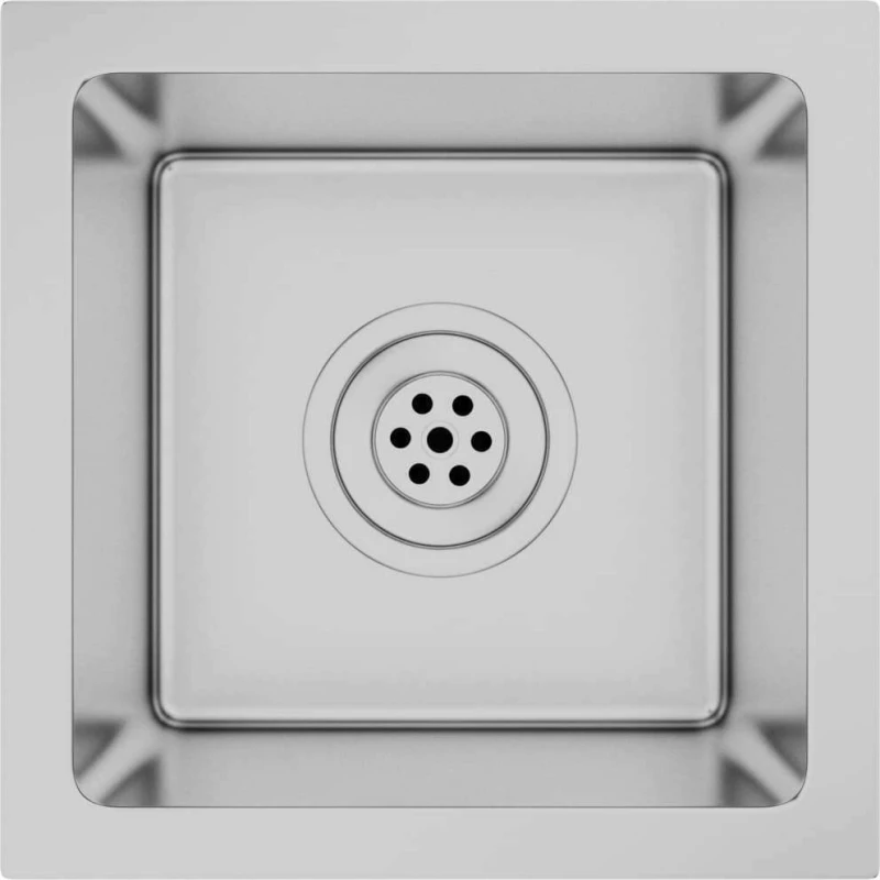 vidaXL 51498 Ένθετος Νεροχύτης 30x30cm Inox Σατινέ
