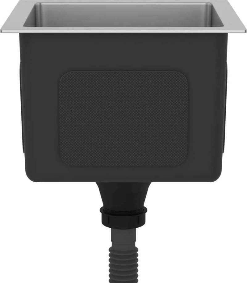 vidaXL 51498 Ένθετος Νεροχύτης 30x30cm Inox Σατινέ