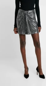 MbyM Kendall Mini Skirt - Μεταλλική Φούστα