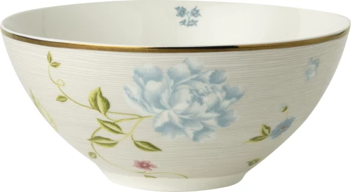 Laura Ashley Heritage Σαλατιέρα από Πορσελάνη Μπεζ 16x16cm