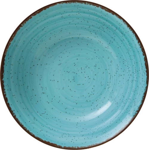 GTSA Tiffany Σαλατιέρα από Πορσελάνη Μπλε 23x23cm