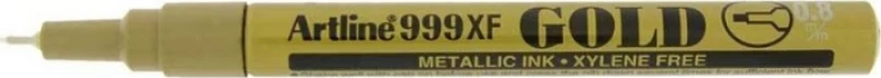 Artline 999XF Ανεξίτηλος 0.8mm Χρυσό