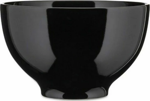 Μπωλ Φαγητού Tonale DC03/2 B Φ18x11cm Κεραμικό Black Alessi Κεραμικό