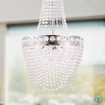 Globo Lighting Stromboli Πολυέλαιος με Κρύσταλλα Διάφανος 16011