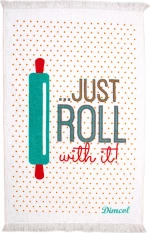 Dimcol Πετσέτα Κουζίνας Roll Λευκό 40x60cm