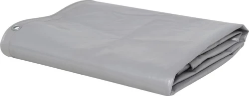 vidaXL Μουσαμάς 650gr/m² Γκρι 3x5m 43811