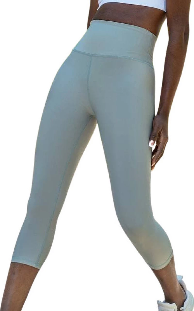 Ψηλόμεσο capri push-up και σύσφιξης Q-297 Water Green