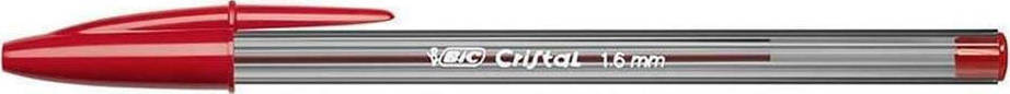 Στυλό Bic Cristal Large 1,6mm Κόκκινο