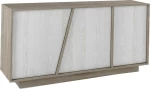 Tree Μπουφές Sonoma / Dark White 160x43x75cm
