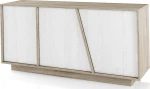 Tree Μπουφές Sonoma / Dark White 160x43x75cm