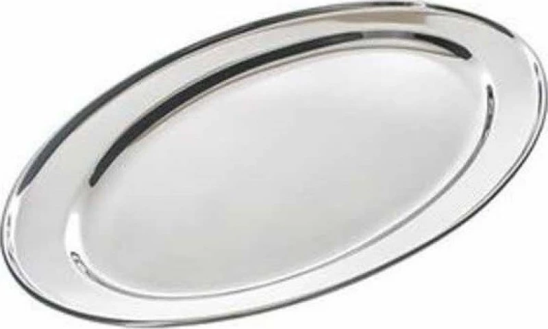ΠΙΑΤΕΛΑ INOX ΟΒΑΛ 30cm