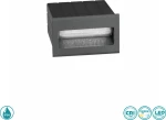 Απλίκα Χωνευτή Εξωτερικού Χώρου Sole Luce 206404627 Γκρι Σκούρο
