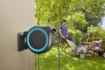 Gardena Wall Mounted Hose Box Rollup Turquoise M/L 25m 18620-20