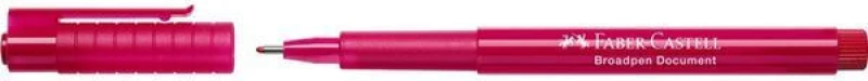 Faber-Castell Broadpen 1554 0.8mm Red