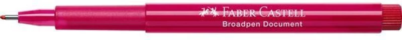 Faber-Castell Broadpen 1554 0.8mm Red
