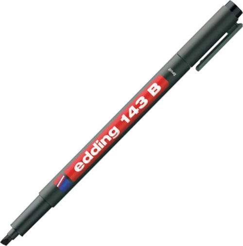 Edding 143B Διαφανειών 3mm Μαύρο