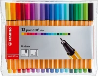Stabilo Point 88 Mini 0.4mm 18τμχ