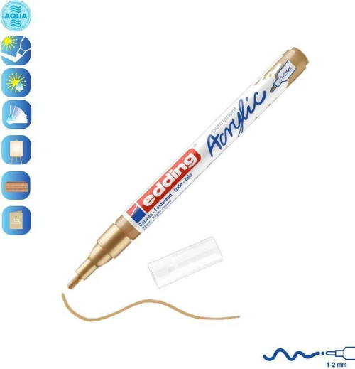 Edding 5300 Ακρυλικός 2mm Gold