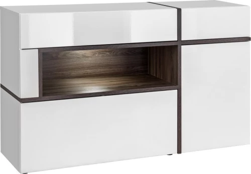 Cando Μπουφές Λευκός 150x45x90cm