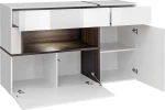 Cando Μπουφές Λευκός 150x45x90cm