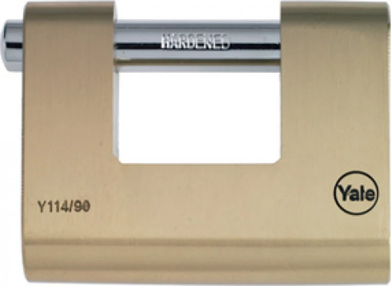 Yale Y114 Λουκέτο Τάκου με Κλειδί 80mm 114811896