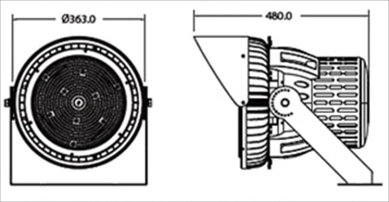 V-TAC Προβολέας 500W 490