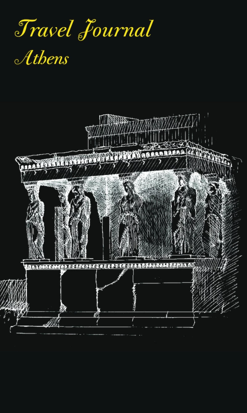 Πεδίο Σημειωματάριο Travel Journal Athens Ριγέ 96 Φύλλα