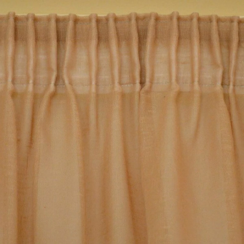 Lino Home Κουρτίνα Line με Τρέσα 300x295 502 Terracotta