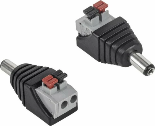 Φις Τροφοδοσιας 2.1x5.5 Αρσενικό