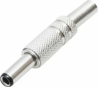 Φις Τροφοδοσίας DC 5.5x2.5 Θηλυκό Μεταλλικό