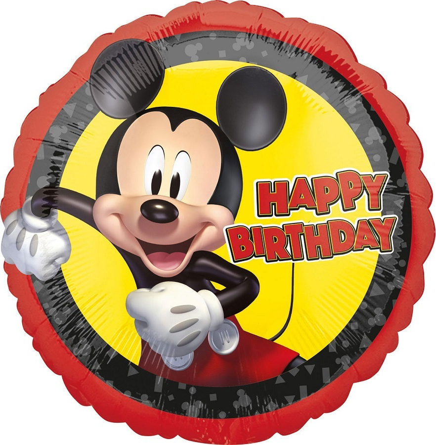 Μπαλόνι Mickey Mouse Forever Happy Birthday