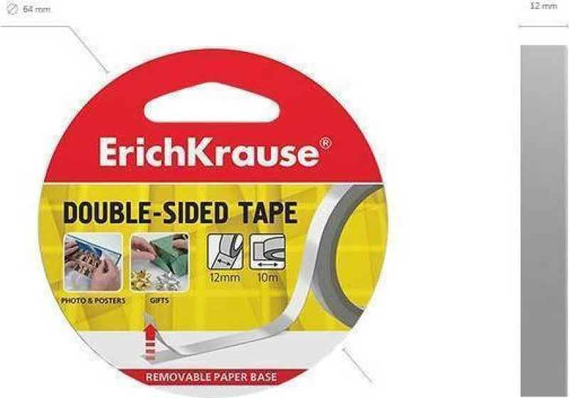 ErichKrause Ταινία Διπλής Όψης EK19447 12mm x 10m
