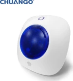 Chuango - Safehome Ws-105 Ασύρματη Σειρήνα-Φλας Εσωτερικού Χώρου.