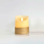 Κερί Μπαταρίας με Σχοινί 7.5x10cm 147-15076 Eurolamp