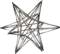 Αστέρι διακοσμητικό μεταλλικό 20.00x20.00x20.00