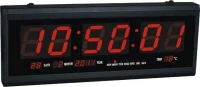 Πινακίδα Led Με Ώρα, Θερμόμετρο Και Ημερολόγιο Jh4819