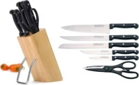 Kitchen Craft Μαχαίρια Σετ με Βάση 35.00013 6τμχ