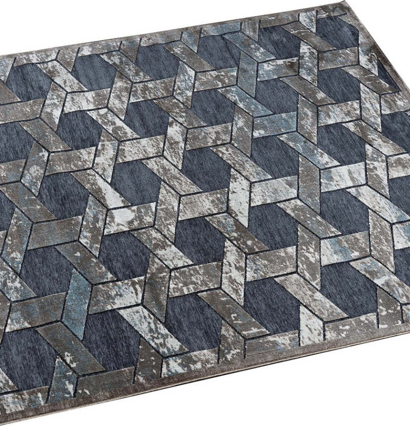 Madi Χαλί Trunk Grey Blue 160x230cm