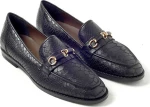 Loafers croco μαύρα CHANIOTAKIS Μαύρο Γυναίκα Loafers 250