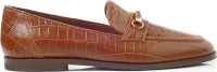 Loafers croco ταμπά CHANIOTAKIS Ταμπά Γυναίκα Loafers 250 TAN