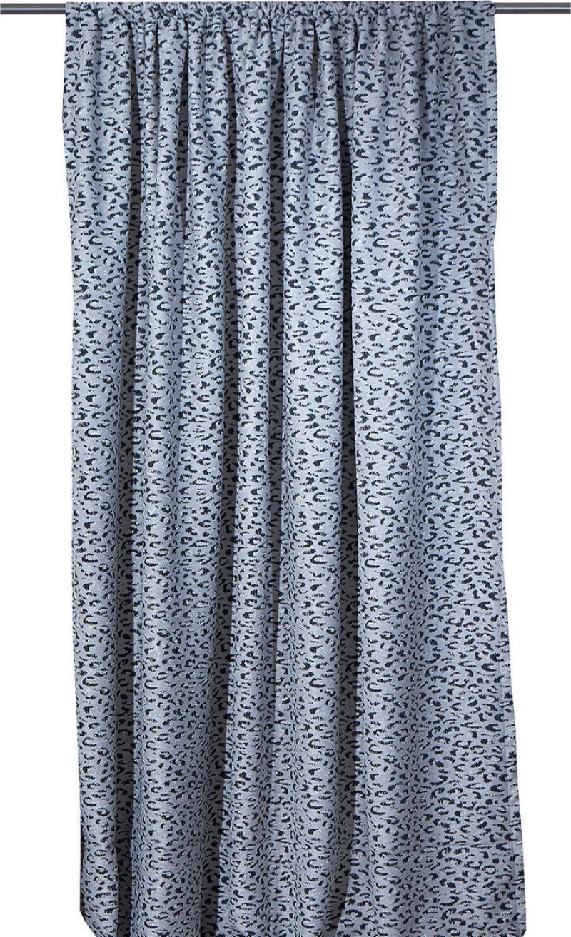 Viopros Κουρτίνα 6146 Jacquard με Τρέσα 140x270 Grey