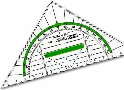 M+R Τρίγωνο Γεωμετρικό Με Λαβή 16cm