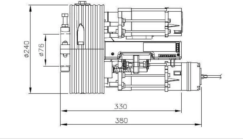 ACM Μοτέρ Γκαραζόπορτας 240/76 E
